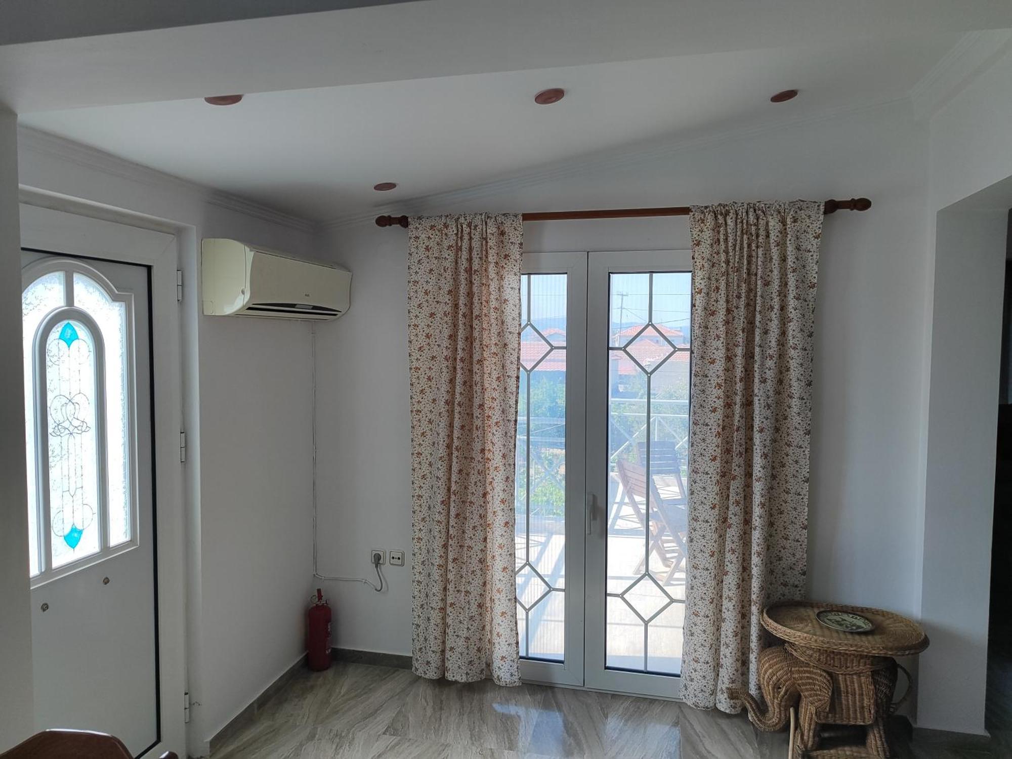 Holiday House With Sea View In Skala Polichnitos Skala Polichnitou Exteriör bild